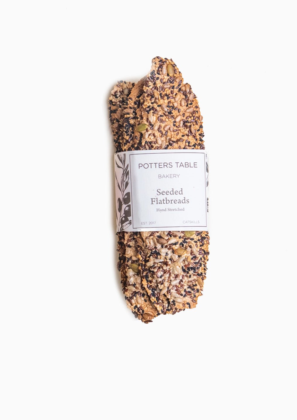 Potter's Table Seeded Flatbread by Bella Cucina –