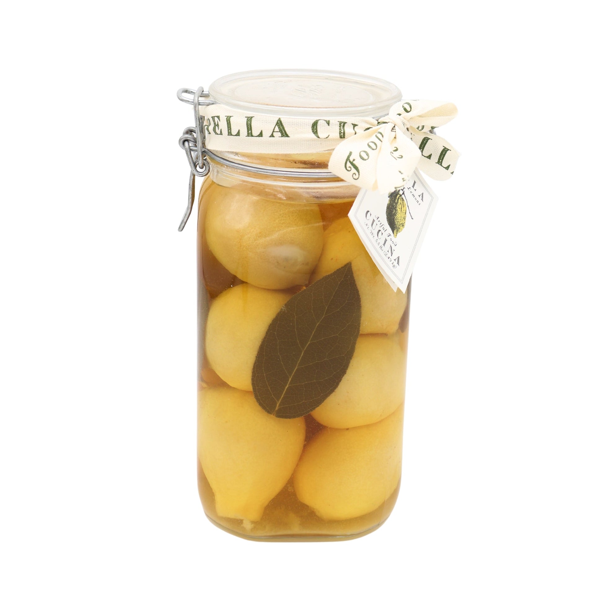 Preserved Lemon In Italian Fido Jar by Bella Cucina – Condiments