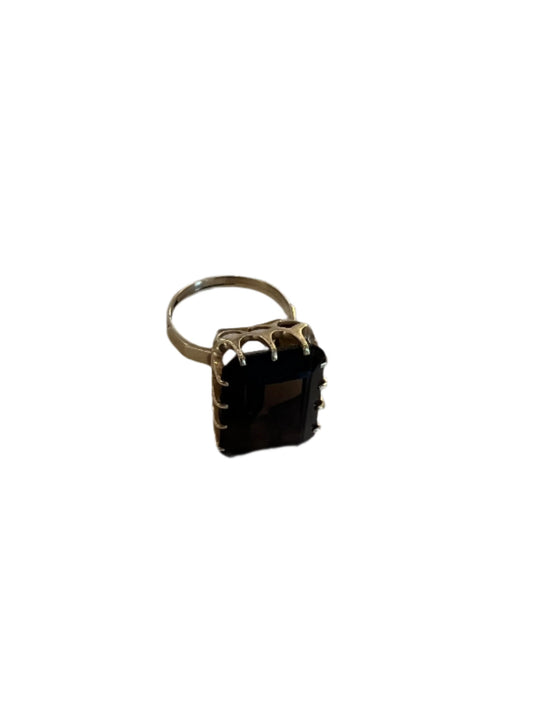 Bella Cucina - Ring Smokey Topaz 14k Gold Vintgae - 