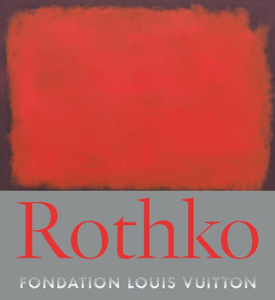 Books: Rothko - Fondation Louis Vuitton