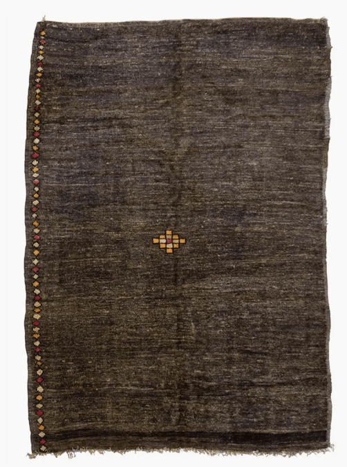 1960's Vintage Moroccan Hand-loomed Rugs Artisan Italian Pantry by