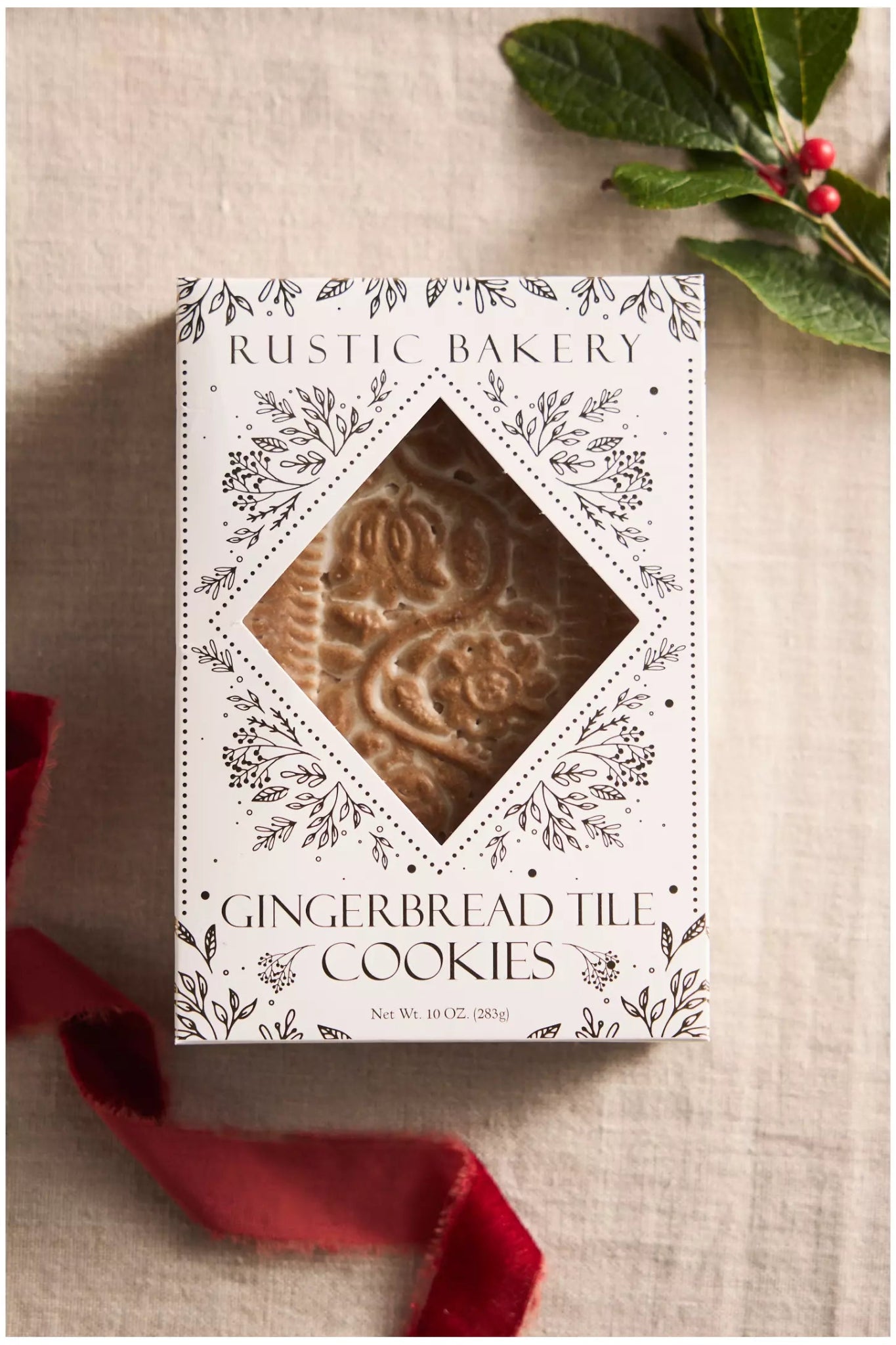Rustic Bakery Gingerbread Tile Cookies by Bella Cucina – Gingerbread Tile Cookies