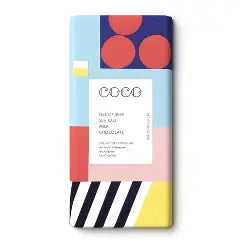 Coco Chocolatier Isle of Skye sea salt milk chocolate bar at Bella Cucina in Atlanta