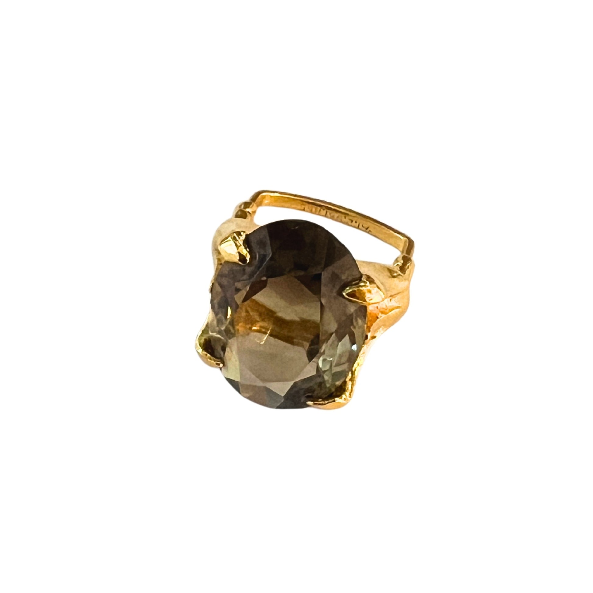 Smokey Topaz Ring by Bella Cucina –