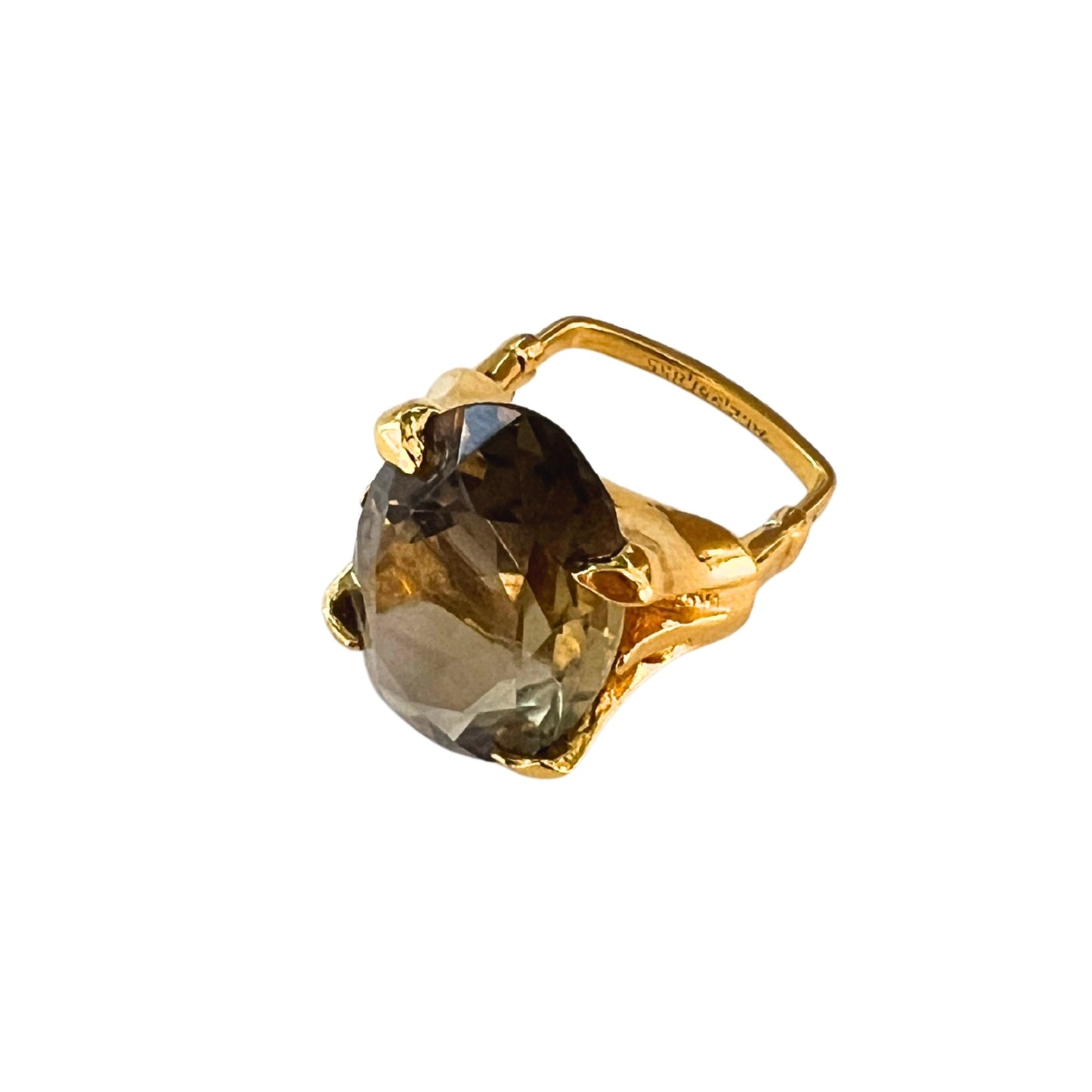 Smokey Topaz Ring by Bella Cucina –
