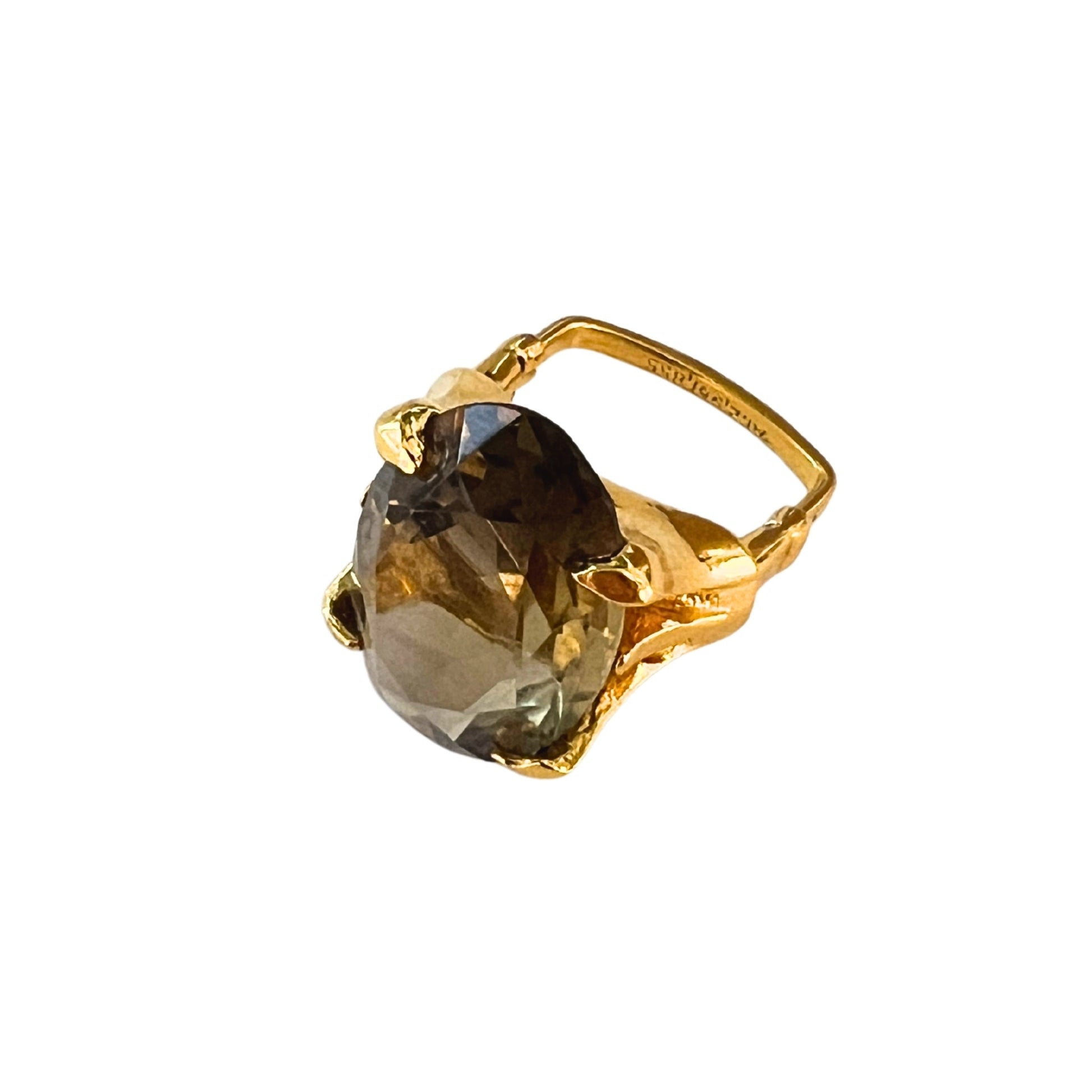 Smokey Topaz Ring by Bella Cucina –