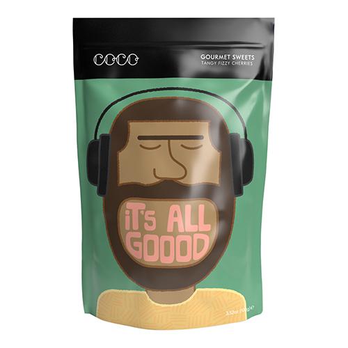 Sweets: Coco It’s All Good Tangy Fizzy Cherries by Bella Cucina –