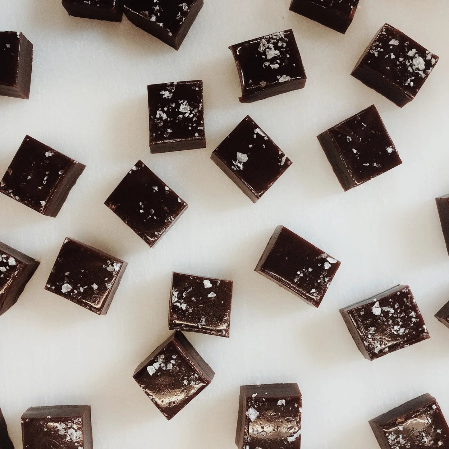 Sweets: Dark Chocolate + Sea Salt Caramel by Bella Cucina – Sweets: Chocolate