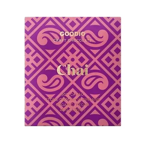 Sweets: Goodio Chai Chocolate by Bella Cucina – Sweets: Chocolate
