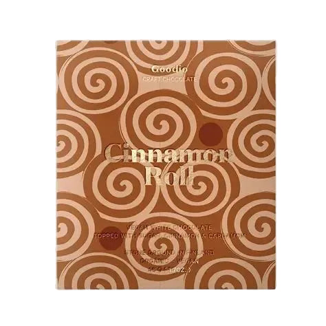 Goodio cinnamon roll chocolate bar at Bella Cucina in Atlanta