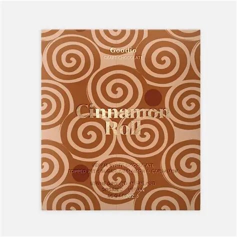 Sweets: Goodio Cinnamon Roll Chocolate by Bella Cucina – Sweets: Chocolate