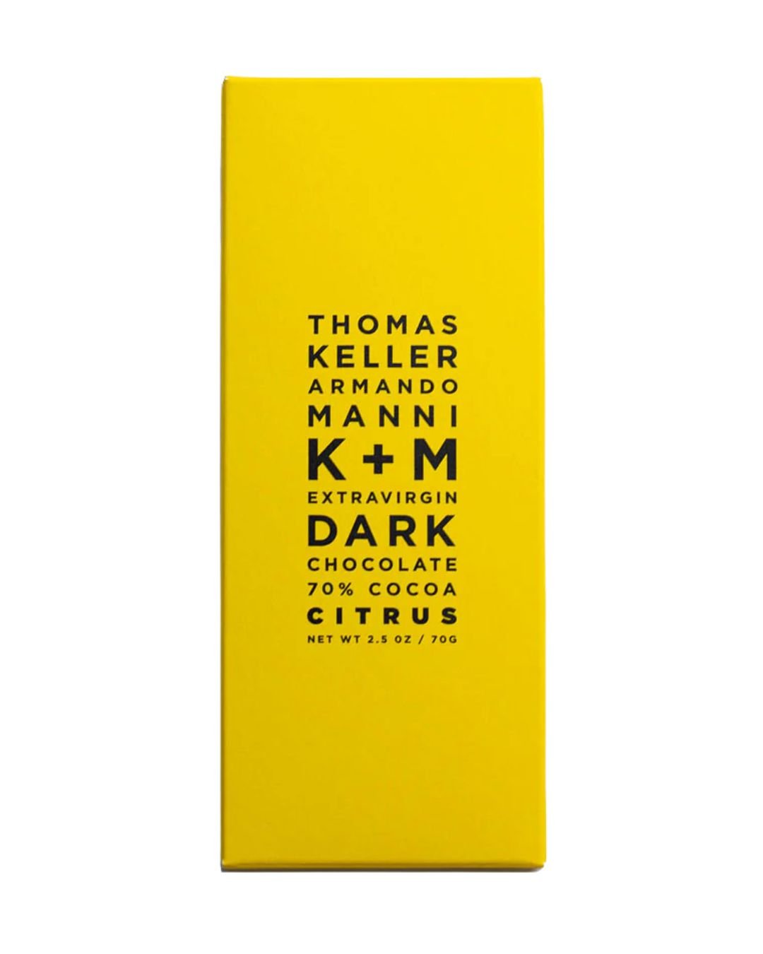 Sweets: Thomas Keller Dark Citrus Chocolate by Bella Cucina – Sweets: Chocolate