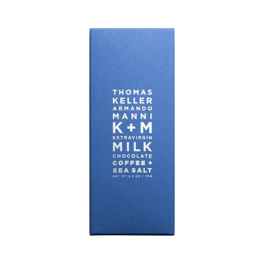 Sweets: Thomas Keller K+M Coffee and Sea Salt Milk Chocolate by Bella Cucina – Sweets: Chocolate