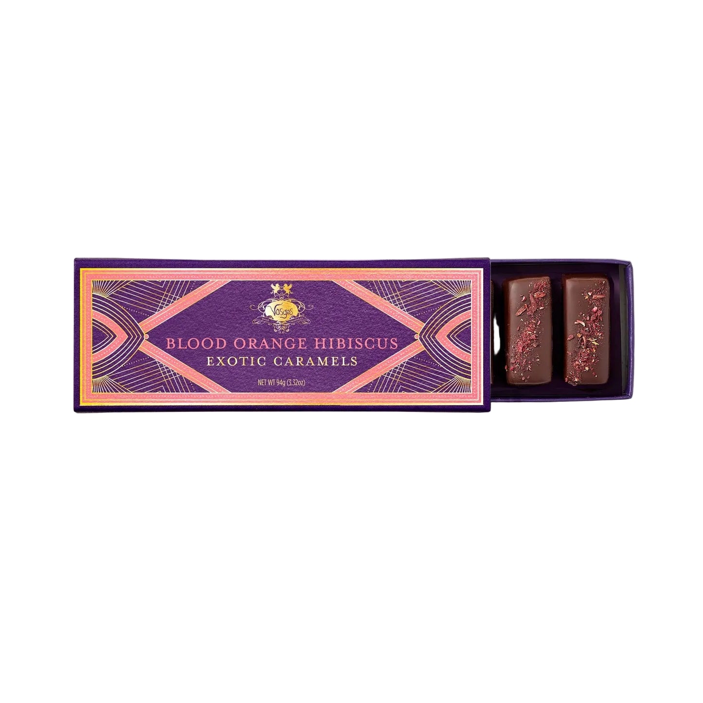 Sweets: Vosges Blood Orange Hibiscus Exotic Caramels by Bella Cucina – Sweets