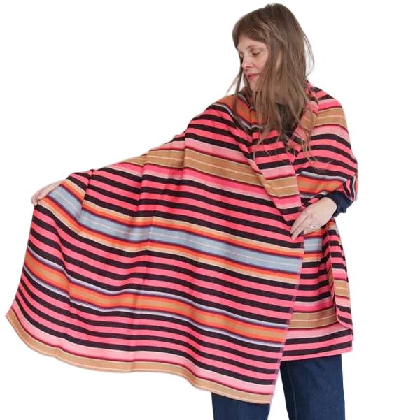 Textiles: Garza Marfa Desert Shawl by Bella Cucina – Blanket