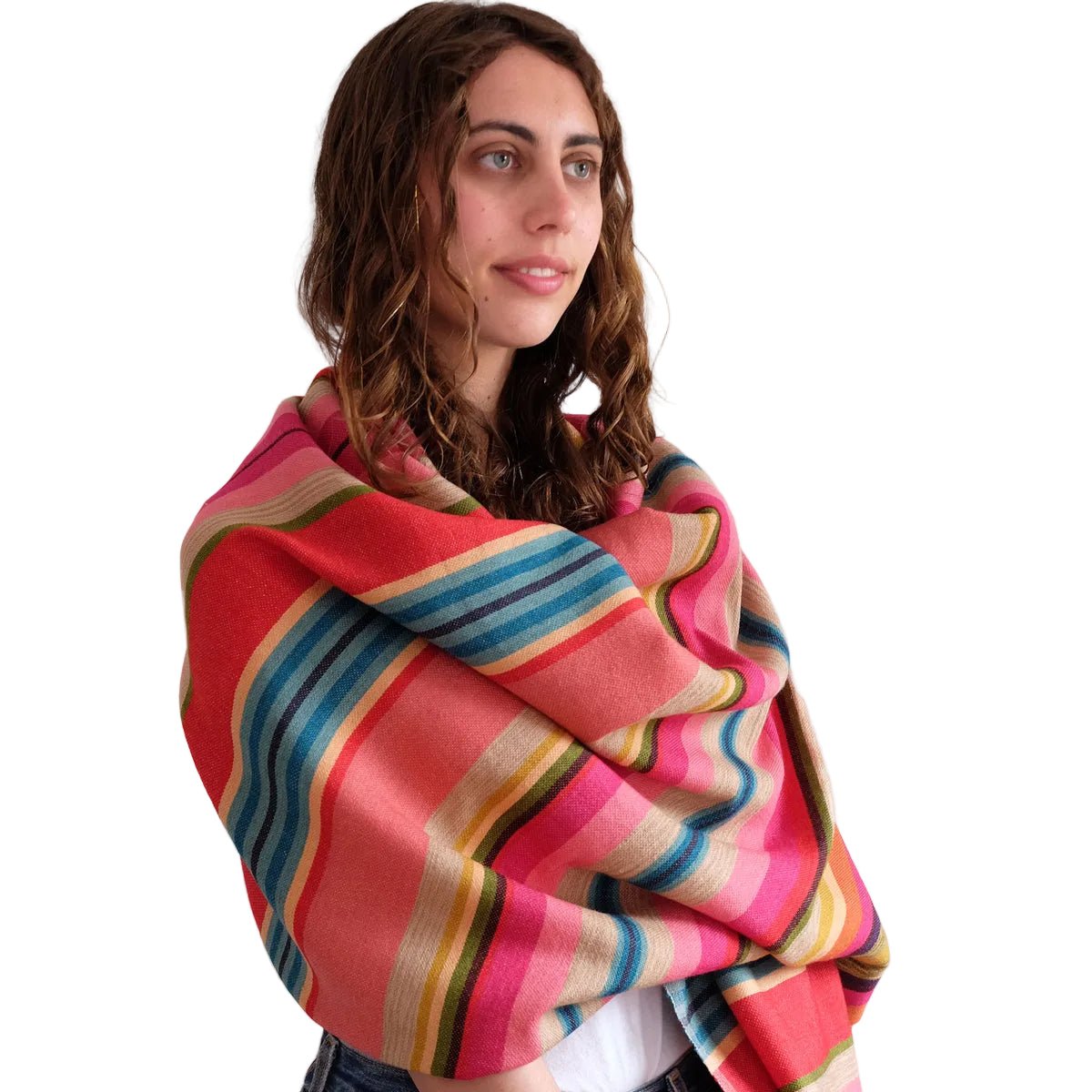 Textiles: Garza Marfa Desert Shawl by Bella Cucina – Blanket