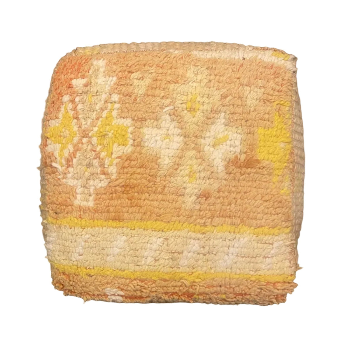 Vintage 1960's Moroccan carpet pouf at Bella Cucina in Atlanta, view 4