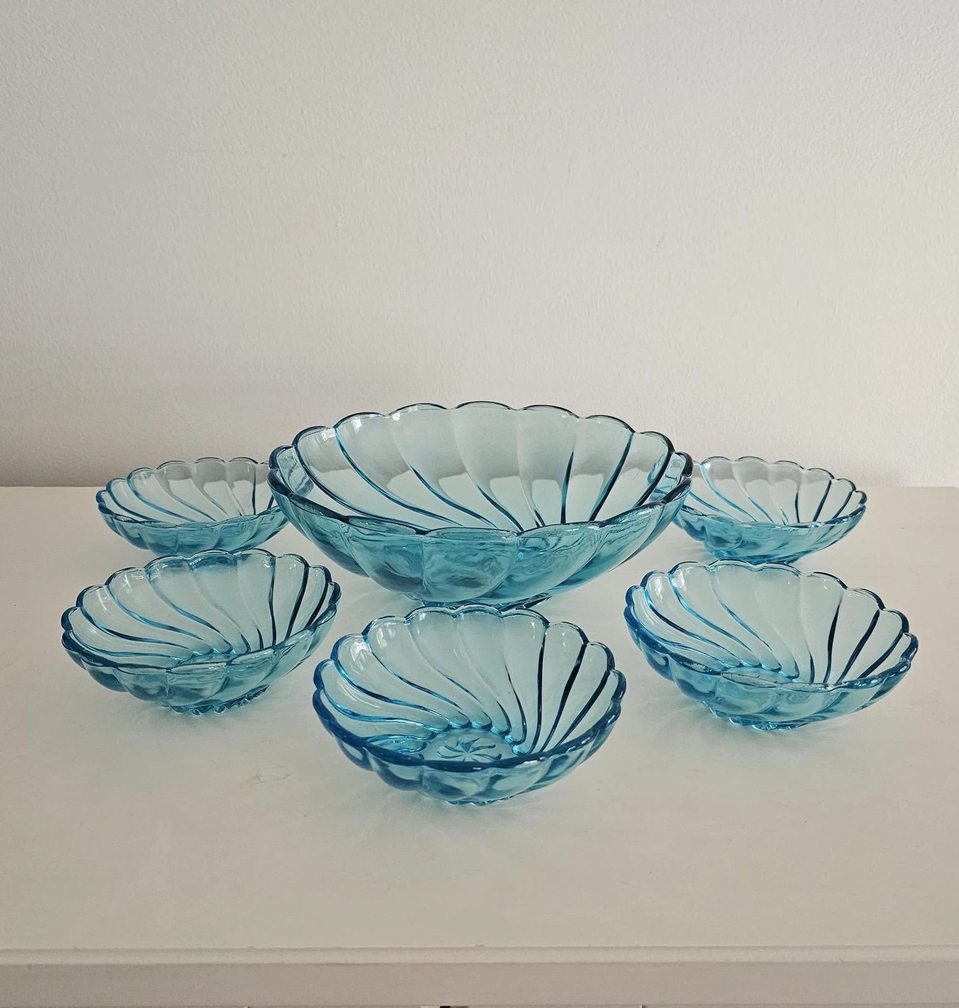 Bella Cucina - Vintage Blue Large Serving bowl set - 