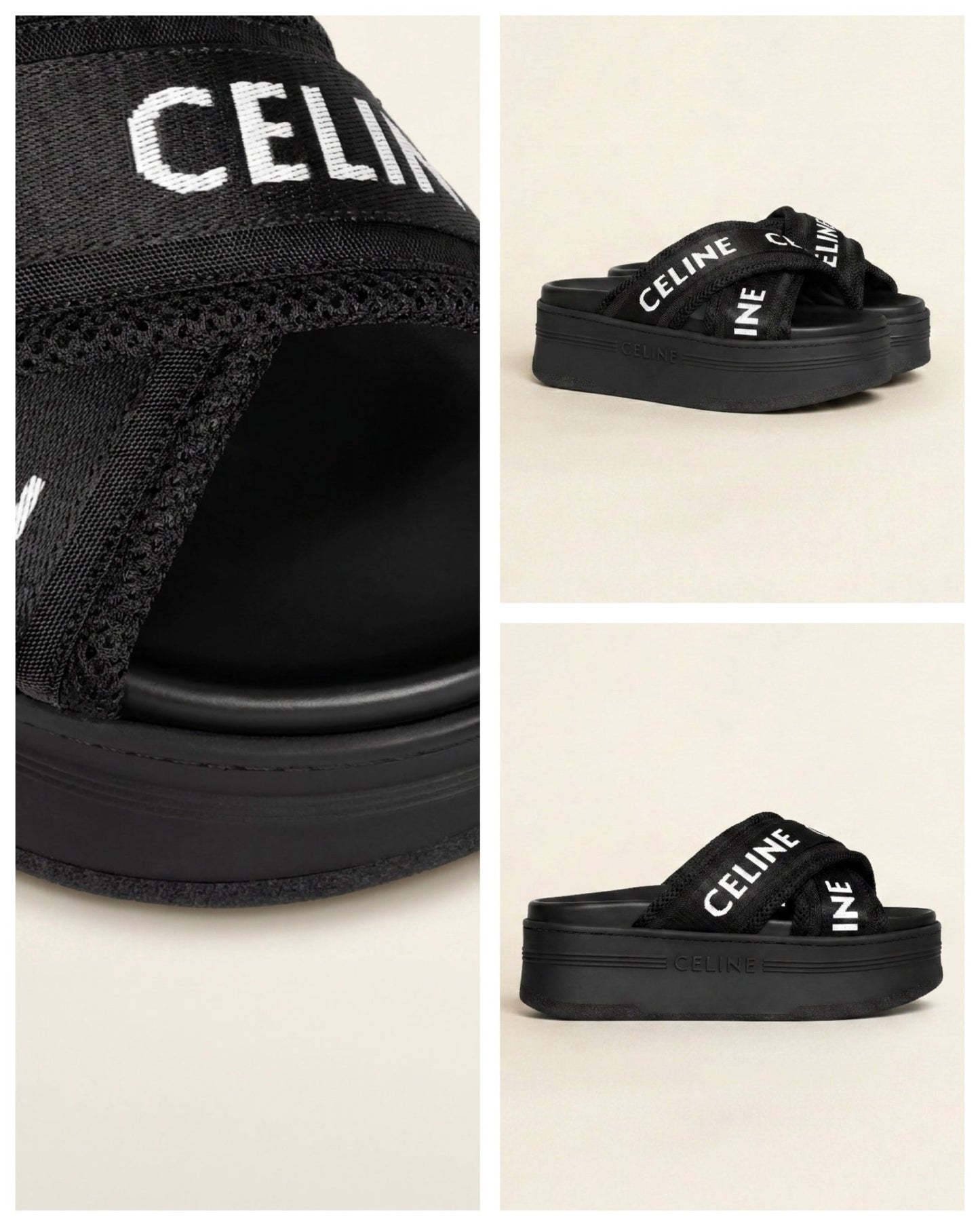 Vintage Clothing: Celine, Platform Sandals by Bella Cucina – Vintage Clothing: Sandals