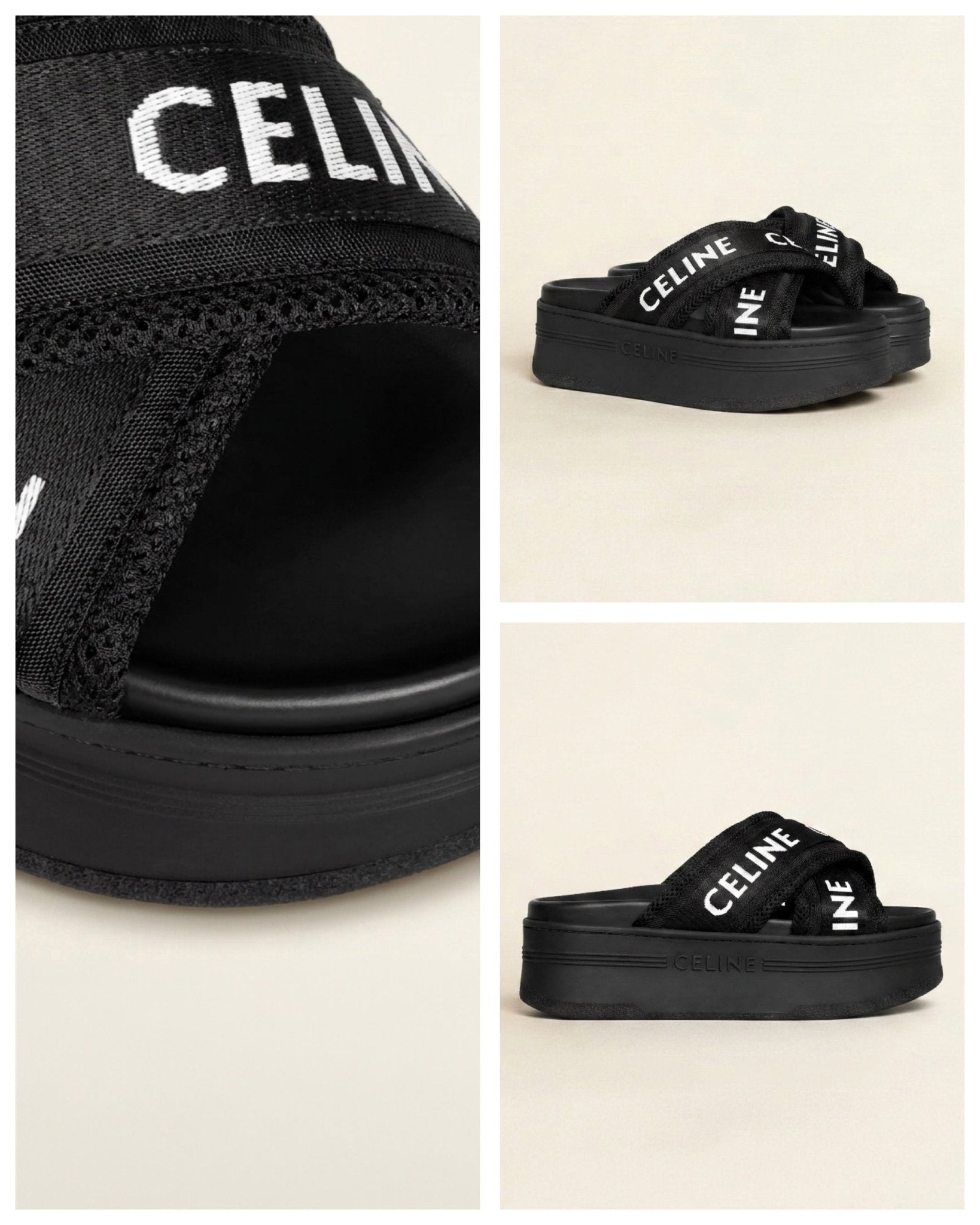 Vintage Clothing: Celine, Platform Sandals by Bella Cucina – Vintage Clothing: Sandals