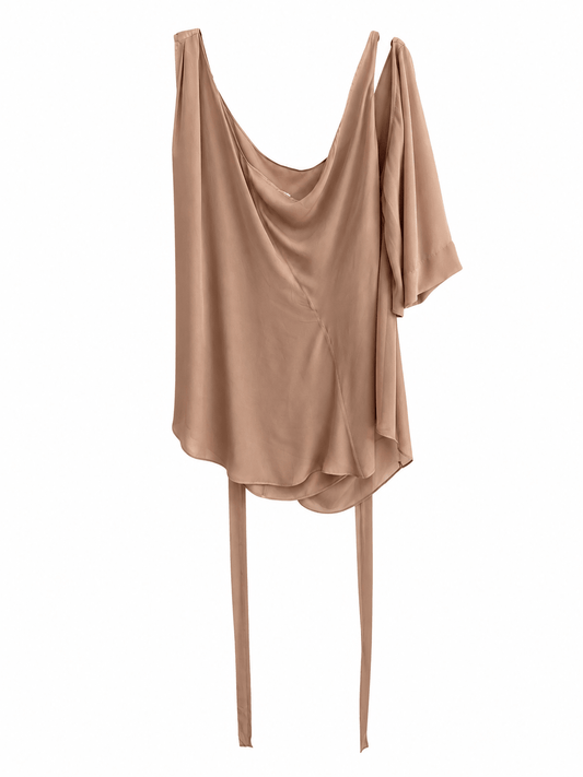 Vintage Clothing: Gary Graham Layered and Lined Draped Blouse by Bella Cucina – Vintage Clothing: Blouse