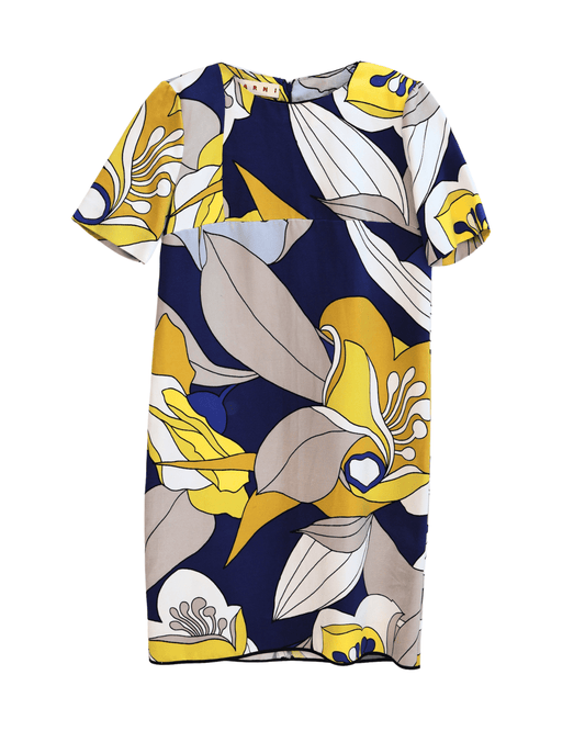 Vintage Clothing: Marni, Floral Print Shift Dress by Bella Cucina – Vintage Clothing: Dress