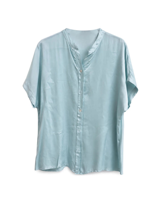 Vintage Clothing: Massimo Blue Blouse by Bella Cucina – Vintage Clothing: Blouse