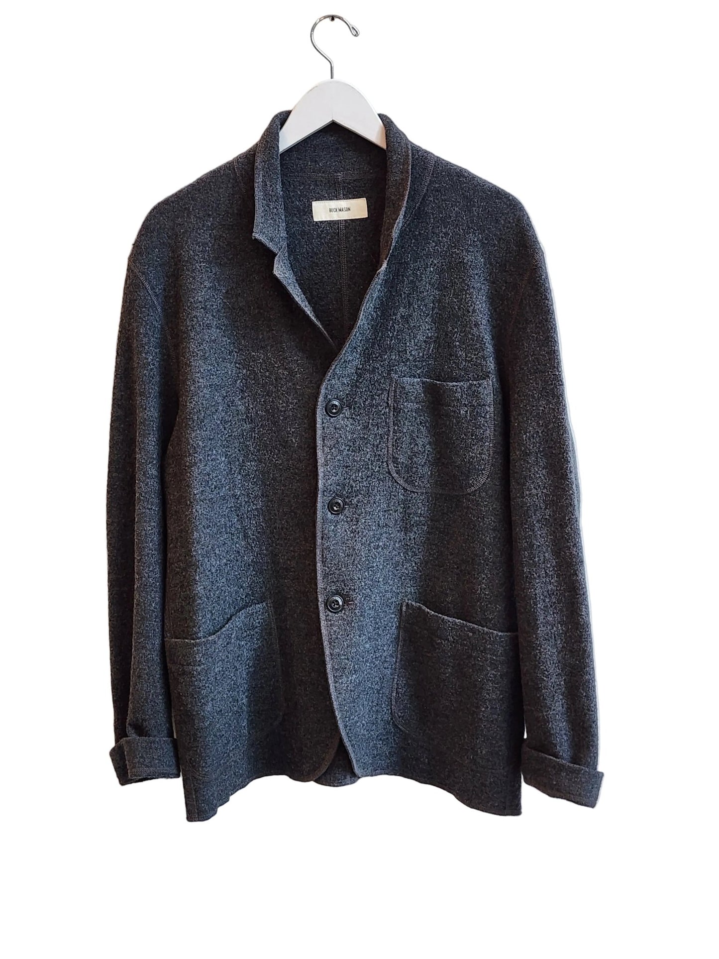 Vintage Clothing: Men's Grey Felt Jacket by Bella Cucina –