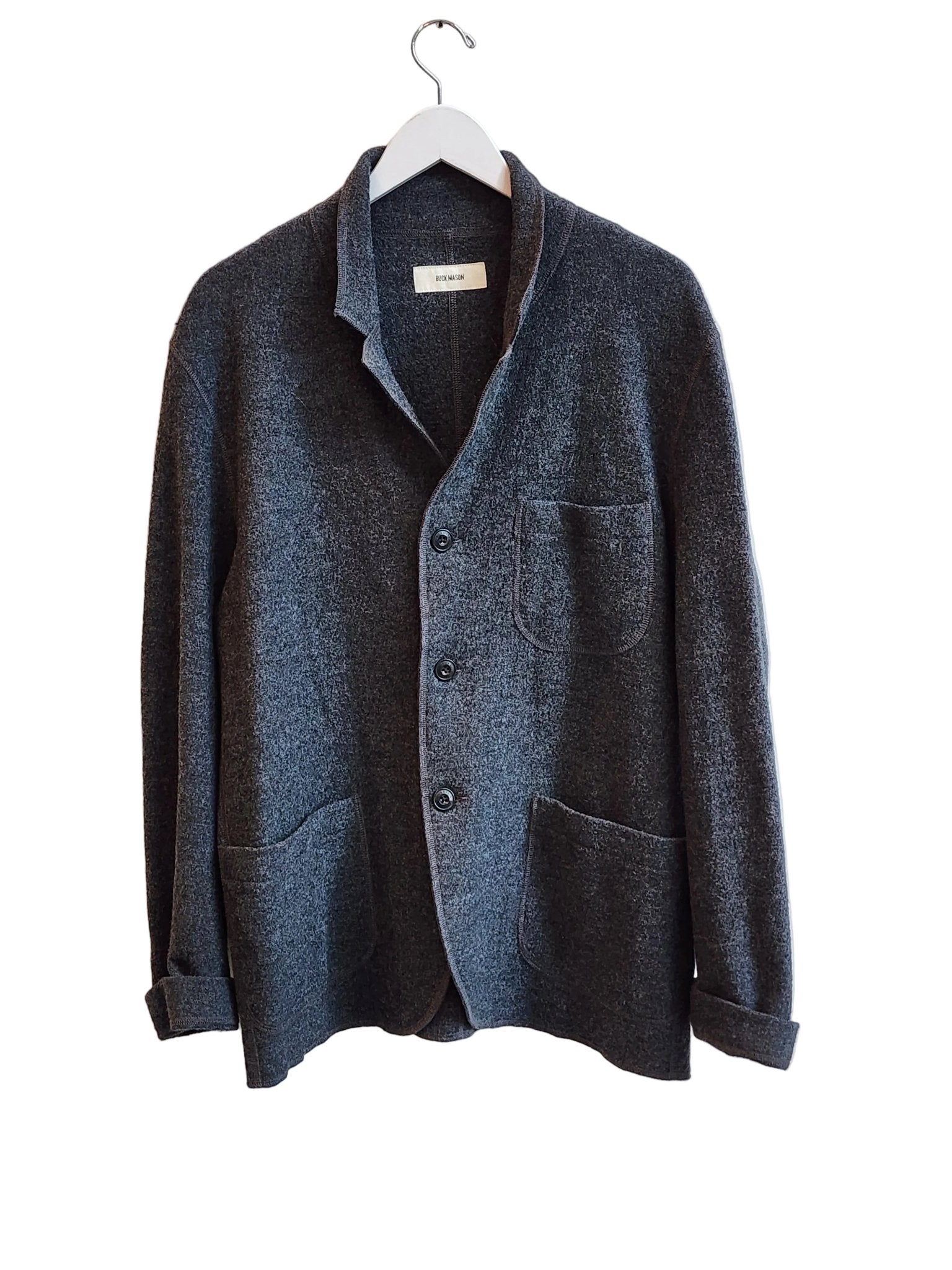 Vintage Clothing: Men's Grey Felt Jacket by Bella Cucina –