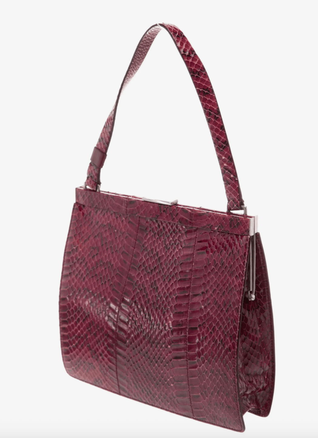Vintage clothing | Miu Miu Pinkish Python Bag by Bella Cucina – clothing