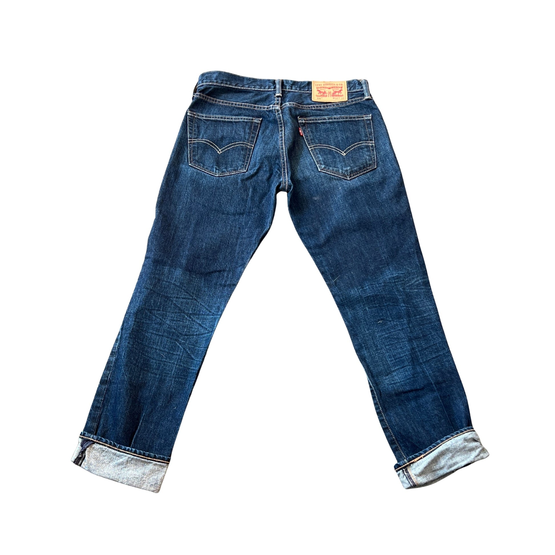 Vintage Clothing: Vintage Denim Levis, The Cuffed Straight by Bella Cucina – Vintage Clothing: Denim