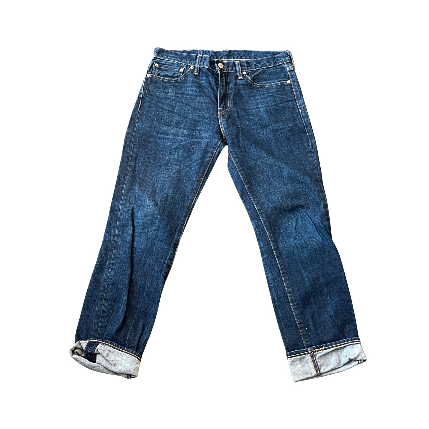 Vintage Clothing: Vintage Denim Levis, The Cuffed Straight by Bella Cucina – Vintage Clothing: Denim