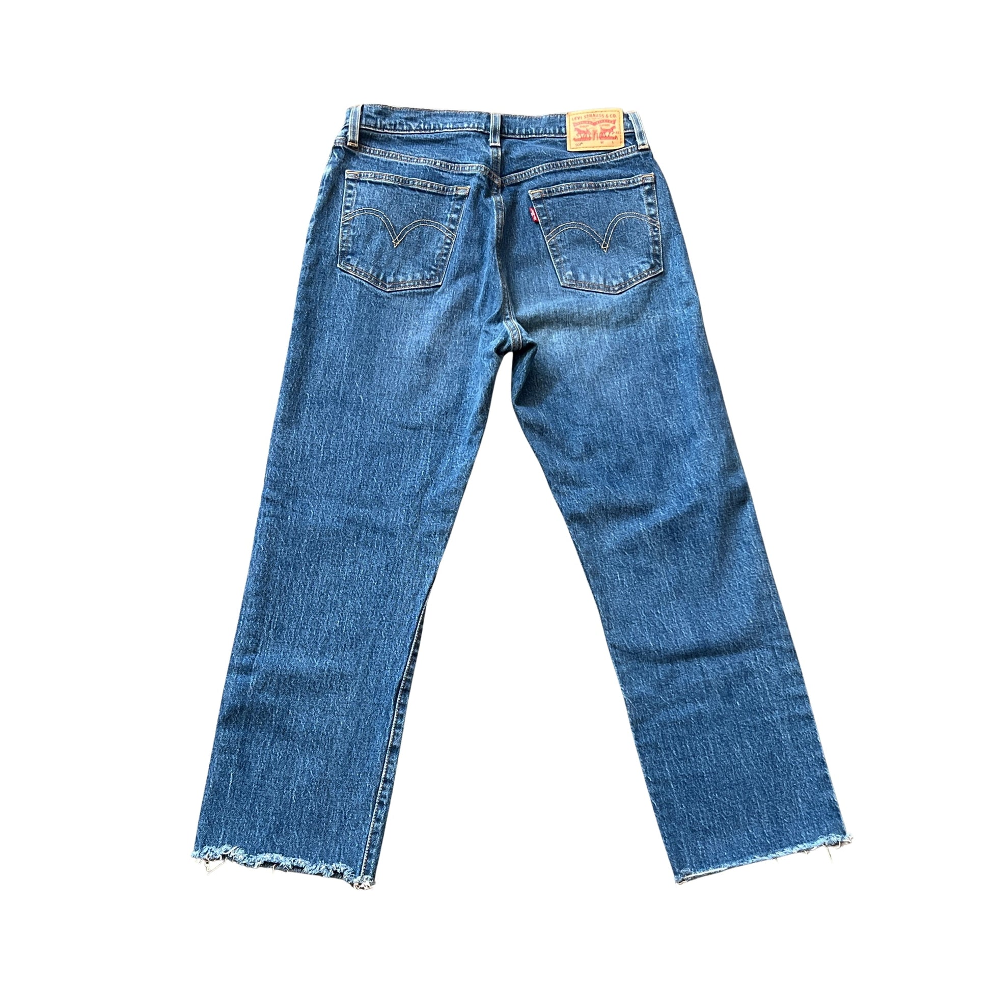 Vintage Clothing: Vintage Denim Levis, The Light Raw Hem by Bella Cucina – Vintage Clothing: Denim