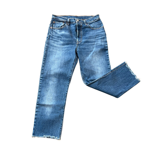 Vintage Clothing: Vintage Denim Levis, The Light Raw Hem by Bella Cucina – Vintage Clothing: Denim