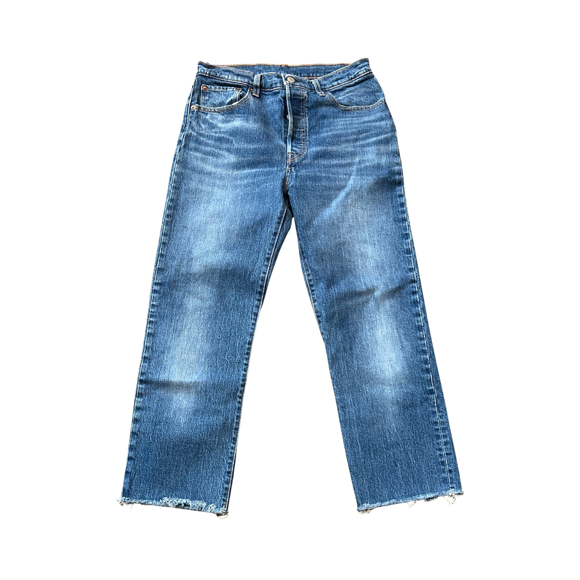 Vintage Clothing: Vintage Denim Levis, The Light Raw Hem by Bella Cucina – Vintage Clothing: Denim