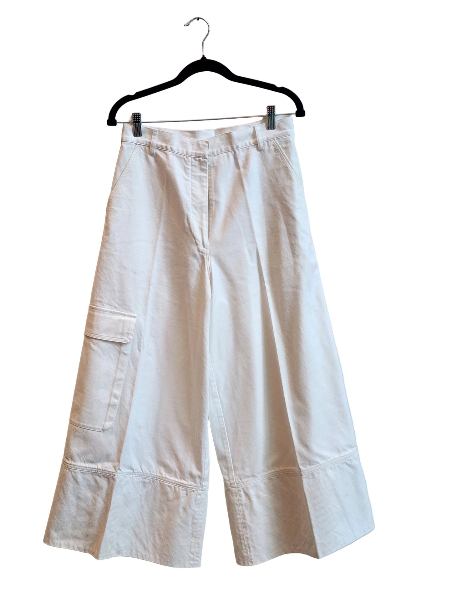 Vintage Clothing: White Wide Bottom Pants by Bella Cucina –