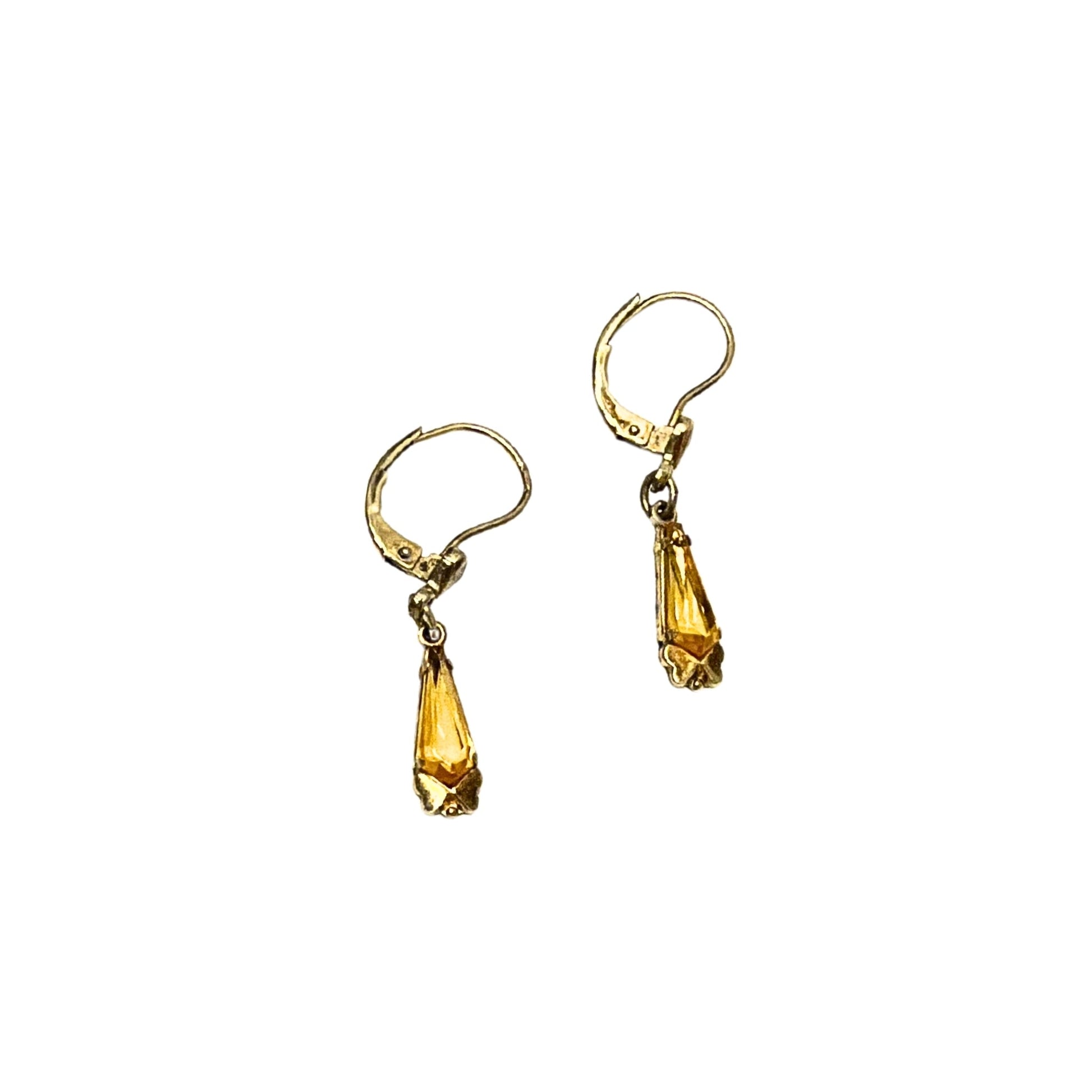 Vintage Gold Earrings by Bella Cucina – Earrings