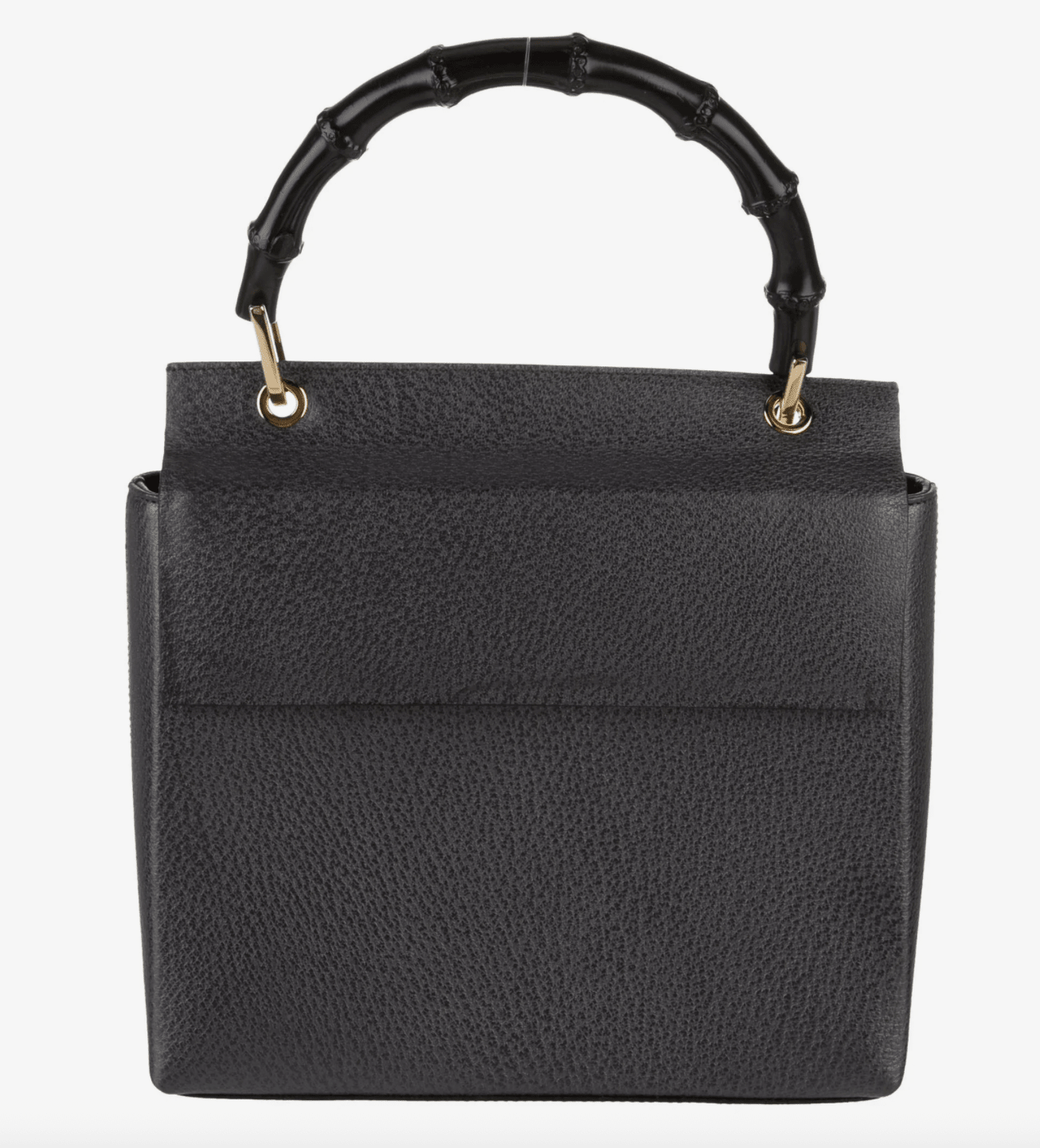 Vintage Gucci Bamboo Wood handle and Leather handbag by Bella Cucina – clothing