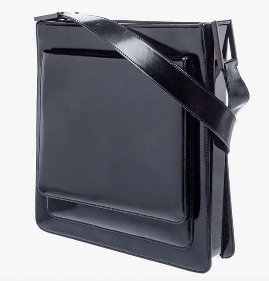 Vintage Gucci Black Leather Handbag by Bella Cucina – clothing
