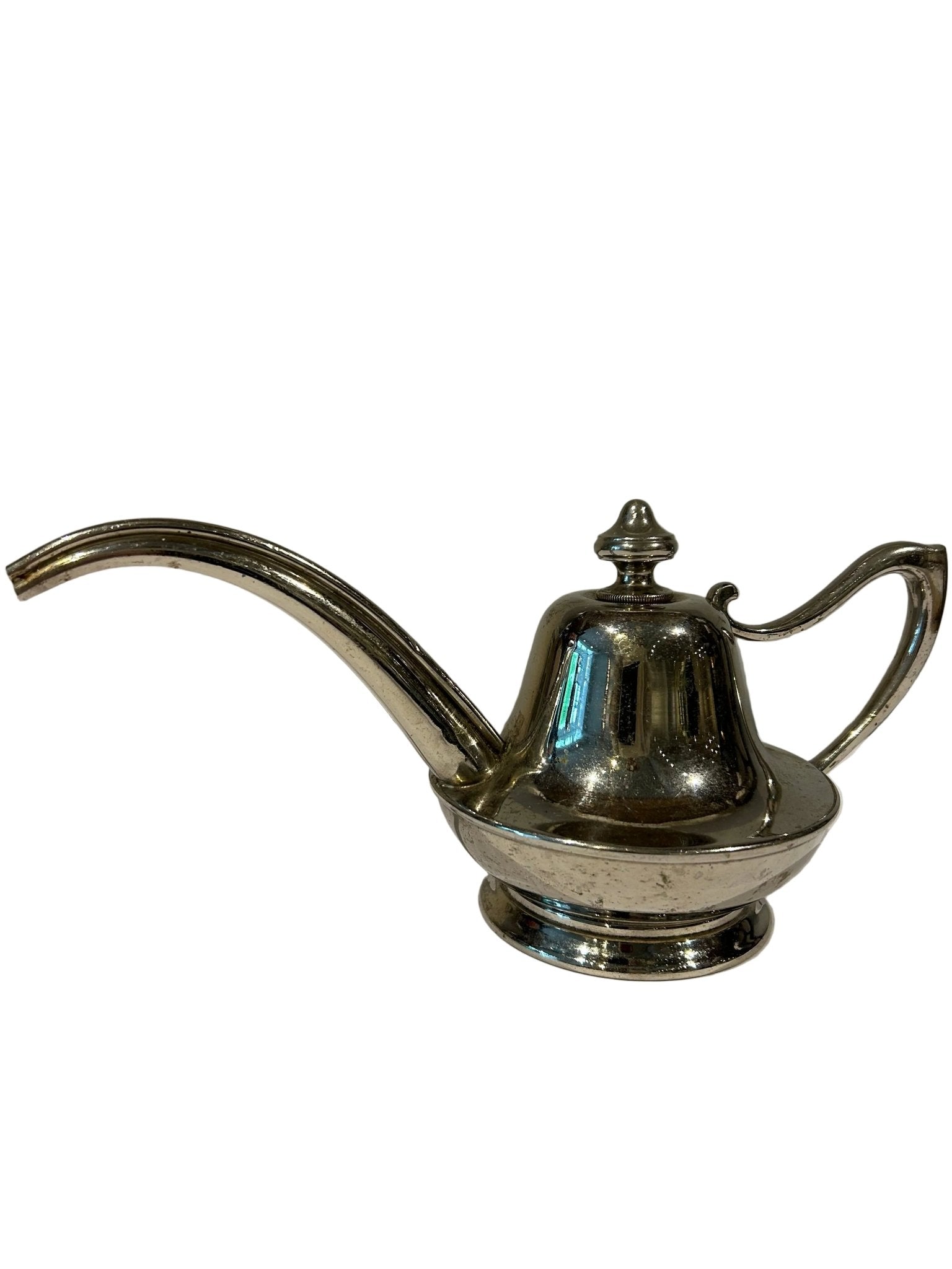 Vintage Italian Silver Olive Oil Dispenser by Bella Cucina – Kitchen Accessories