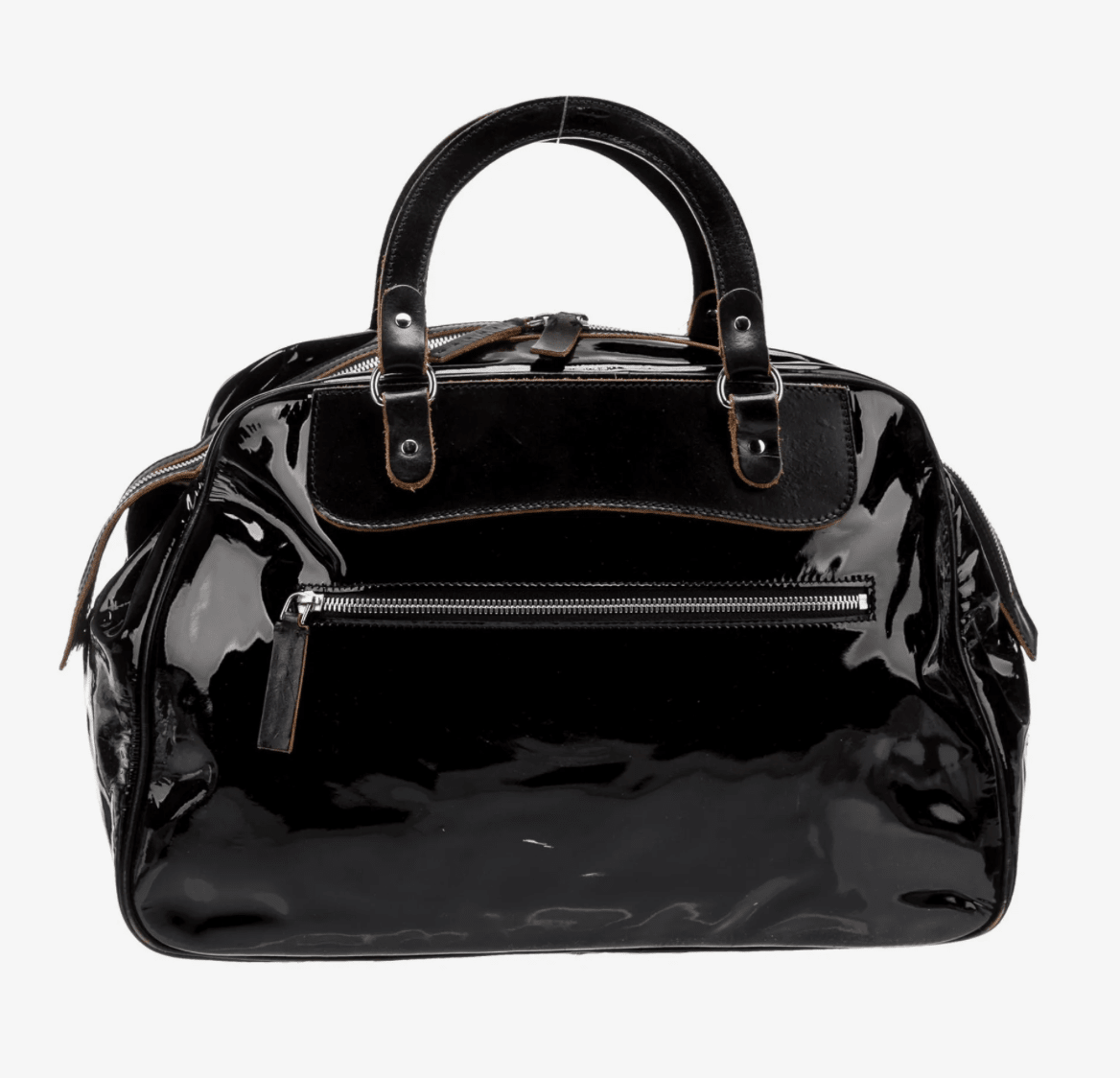 Vintage Marni Black Patent Leather Handbag by Bella Cucina – clothing
