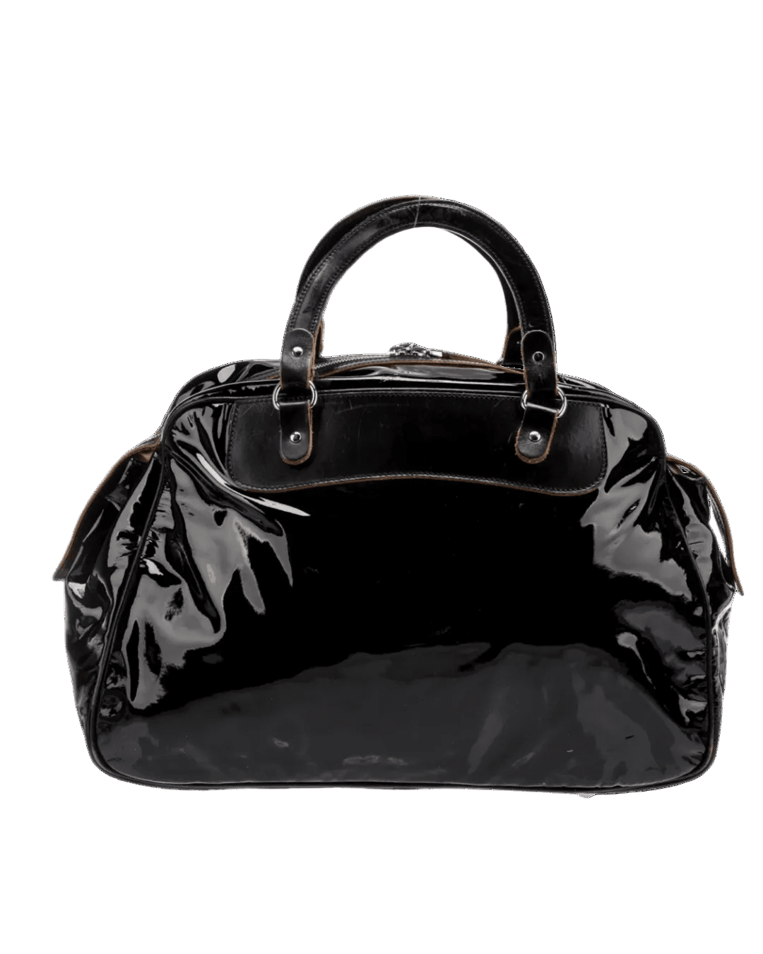 Vintage Marni Black Patent Leather Handbag by Bella Cucina – clothing