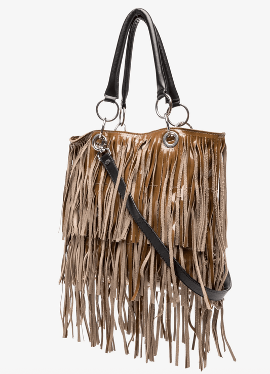 Vintage Marni Brown leather Fringe Shoulder Bag (Copy) by Bella Cucina – clothing