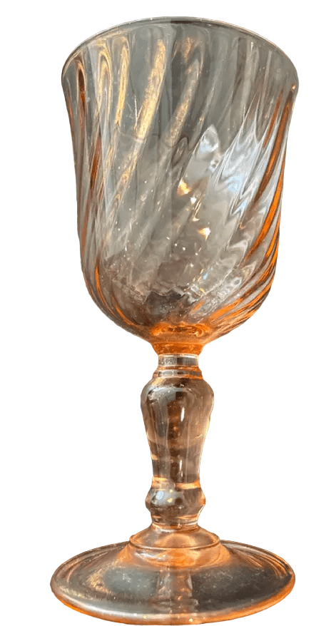 Vintage Pink Glassware Set (Set of 4) by Bella Cucina – For the table: Glasses