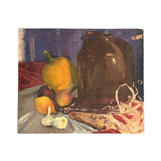 Vintage Still life Painting - 1940's by Bella Cucina –