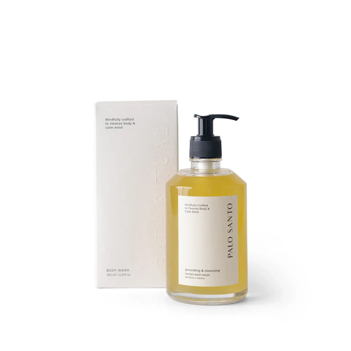 Cedar & Myrrh Palo Santo Sacred body wash at Bella Cucina in Atlanta