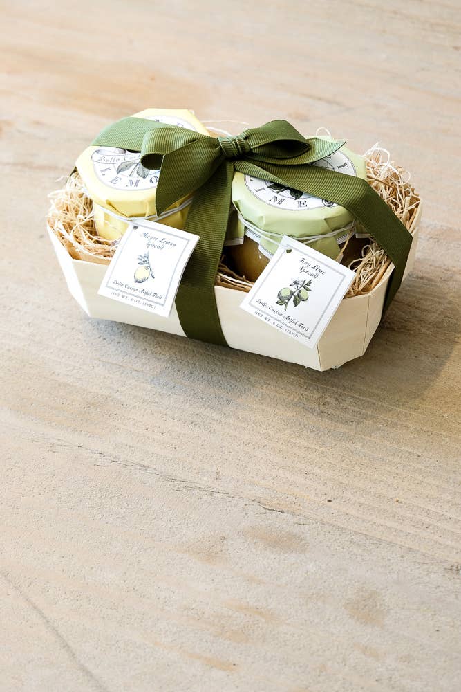 Wholesale Key Lime & Meyer Lemon Balsawood Duo (Case of 12) by Bella Cucina – Wholesale Artful Food Gifts