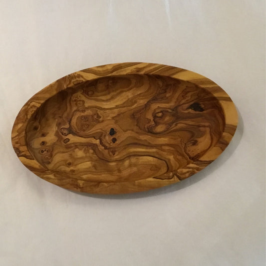 Woodware: Olive Wood Dipping Dish by Bella Cucina – Woodware: Serveware