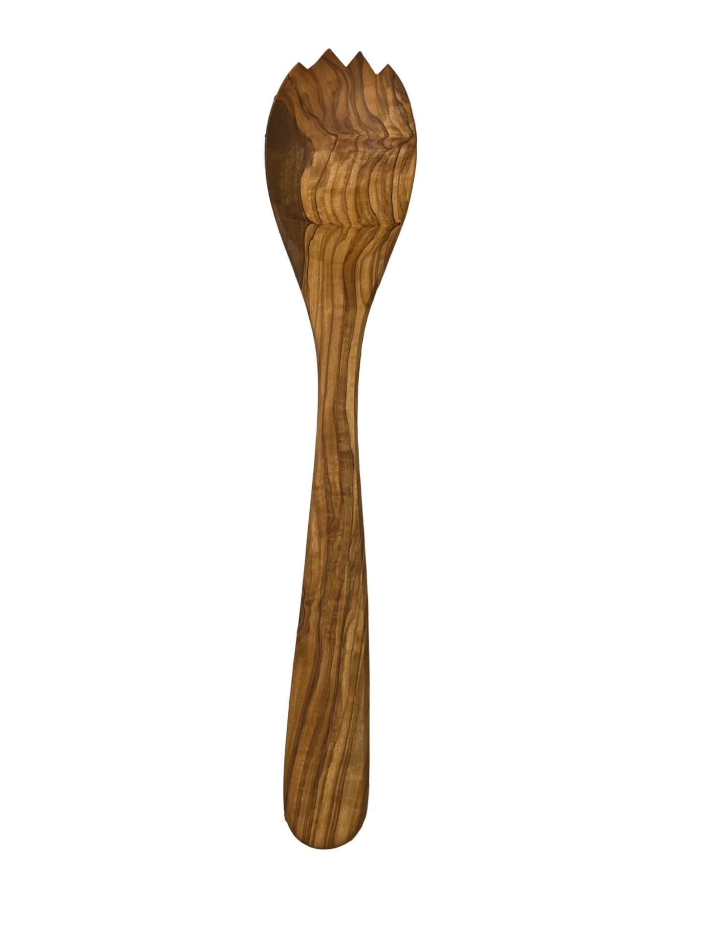 Woodware: Olive Wood Salad Serving Spoon by Bella Cucina –