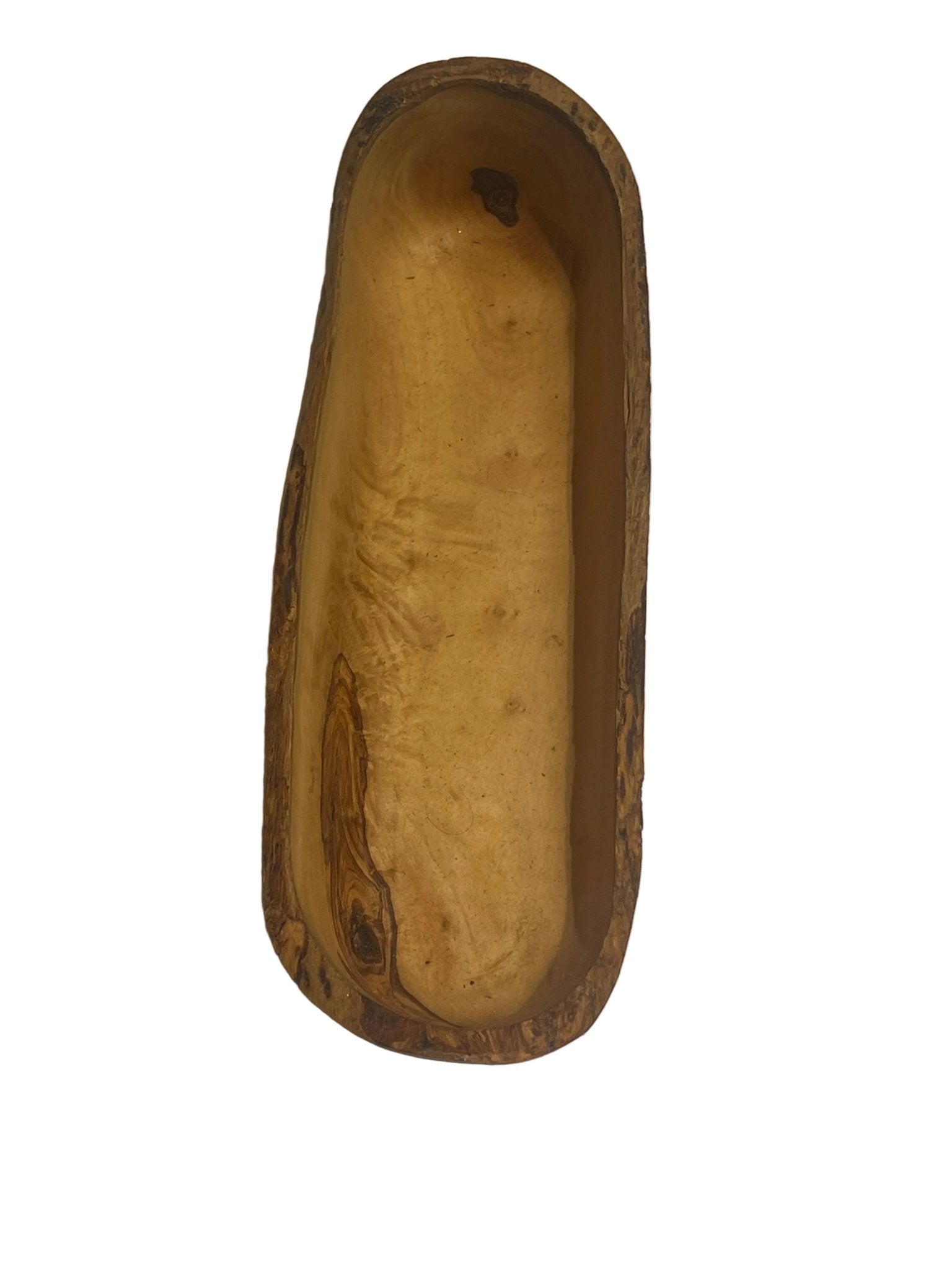 Woodwares: Olive wood Long Dish Rustic Serving Bowl by Bella Cucina –